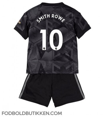 Arsenal Emile Smith Rowe #10 Udebanetrøje Børn 2022-23 Kortærmet (+ Korte bukser)